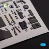 Kelik K72174 Р-38J Lightning - interior 3D decals for Italeri/Academy kit (1/72)